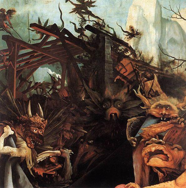 Matthias Grunewald The Temptation of St Anthony